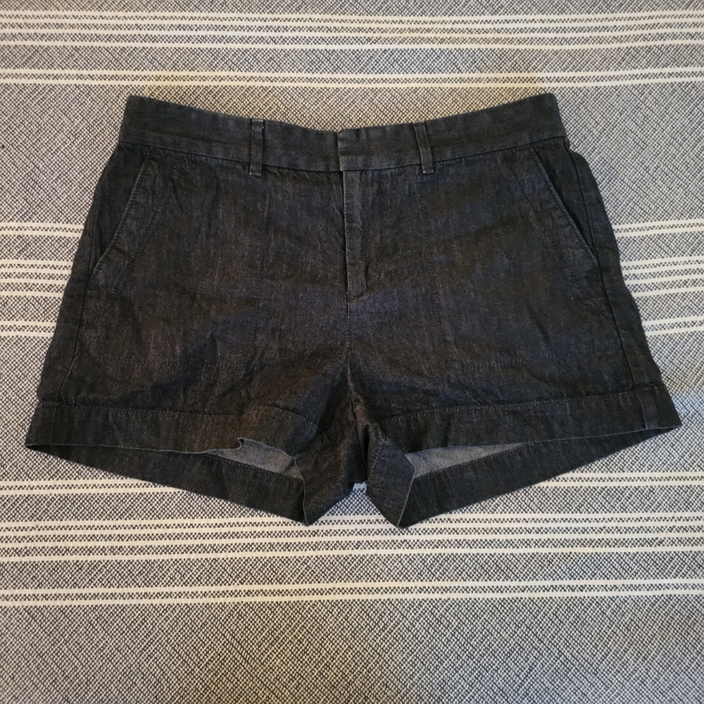 LOFT Dark Blue Jean Shorts - Size 27/4